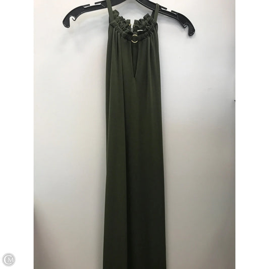 Dress Casual Midi By Michael By Michael Kors In Green, Size: M