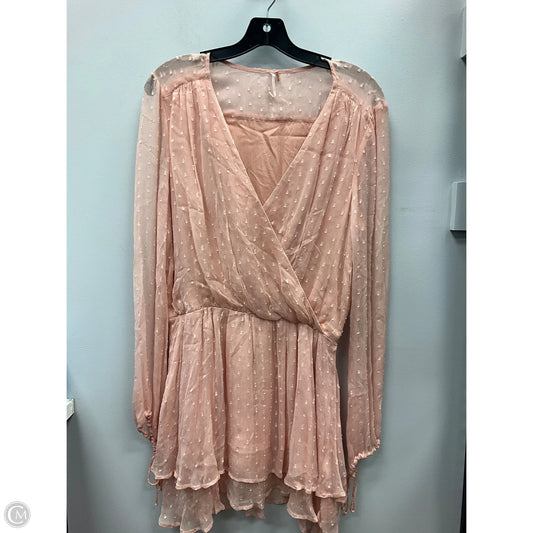 Dress Casual Short By Free People In Pink, Size: S