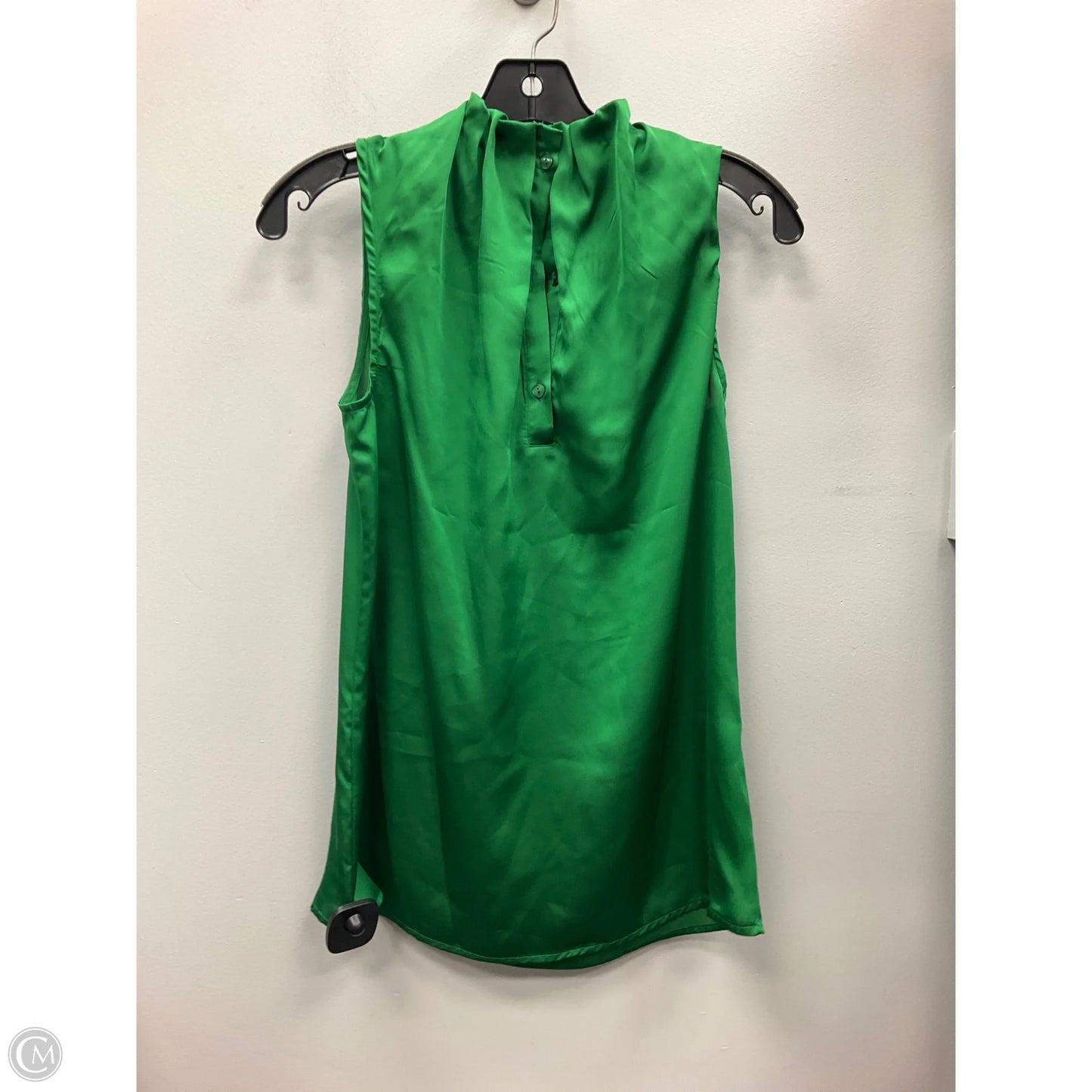Top Sleeveless By Worthington In Green, Size: S
