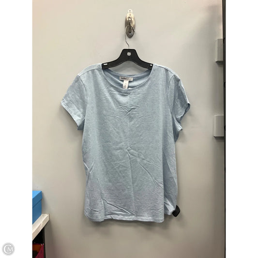Top Short Sleeve Basic By White House Black Market In Blue, Size: Xl