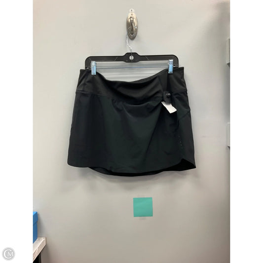Athletic Skort By Athleta In Black, Size: L