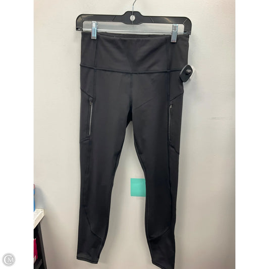 Athletic Leggings By Athleta In Black, Size: S