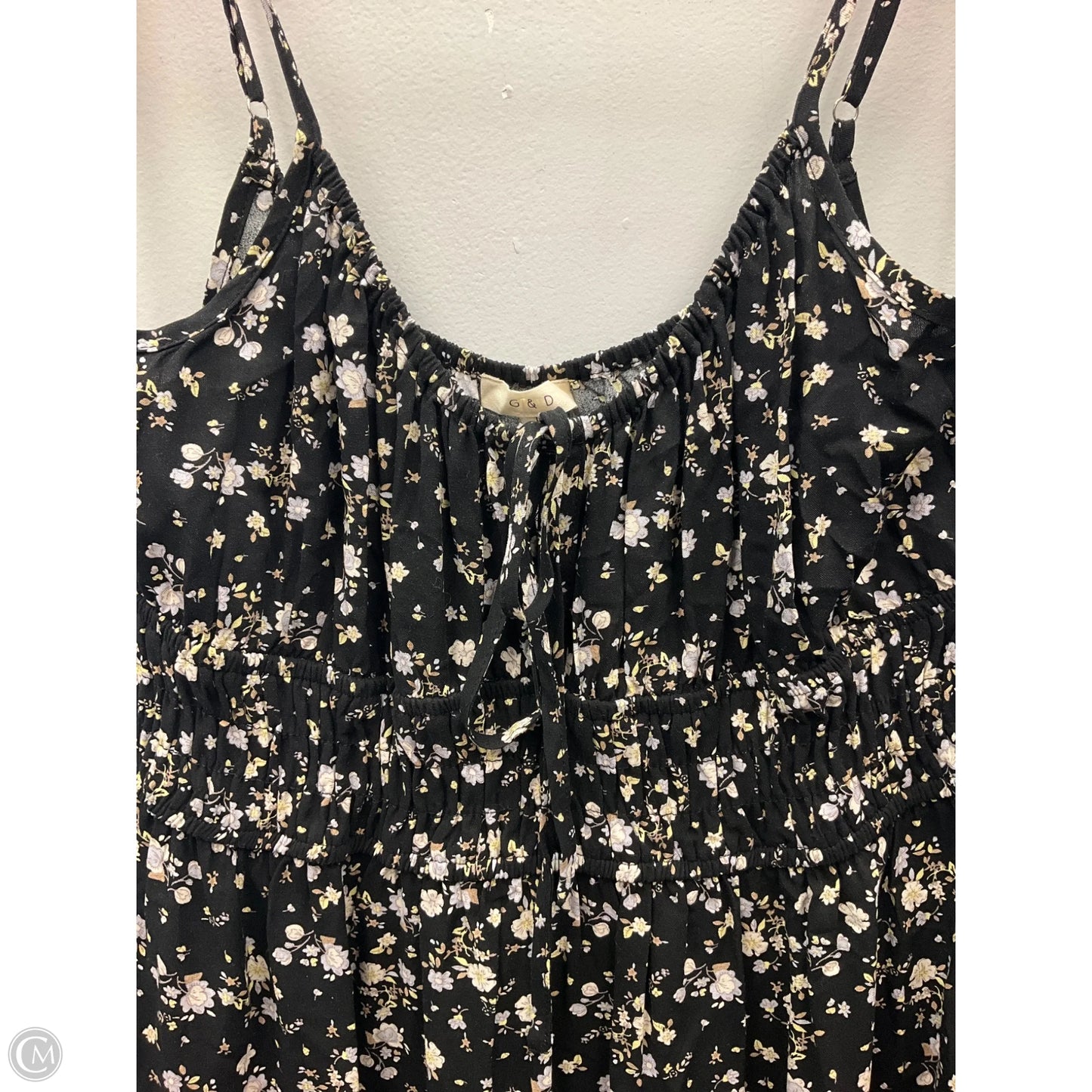 Dress Casual Midi By Clothes Mentor In Floral Print, Size: L