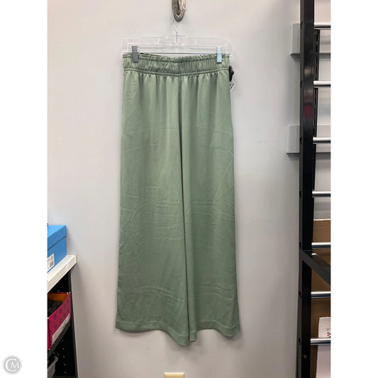 Pants Wide Leg By H&m In Green, Size: S