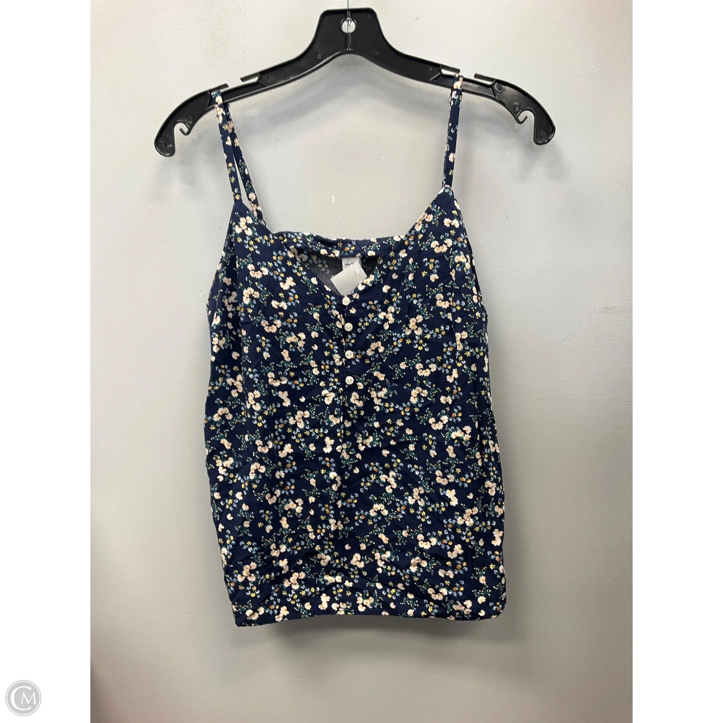 Top Sleeveless By Old Navy In Floral Print, Size: M