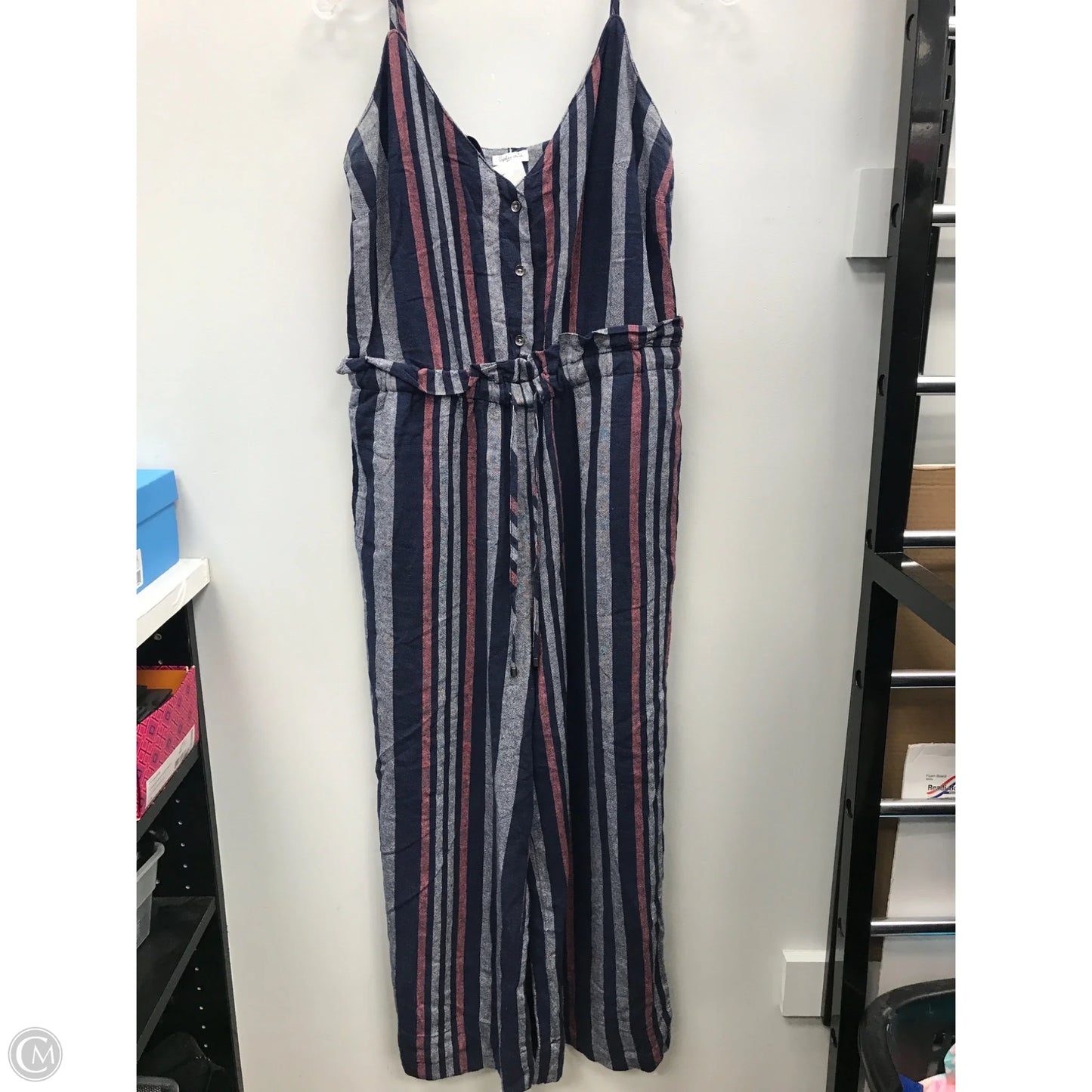 Jumpsuit By Splendid In Striped Pattern, Size: M