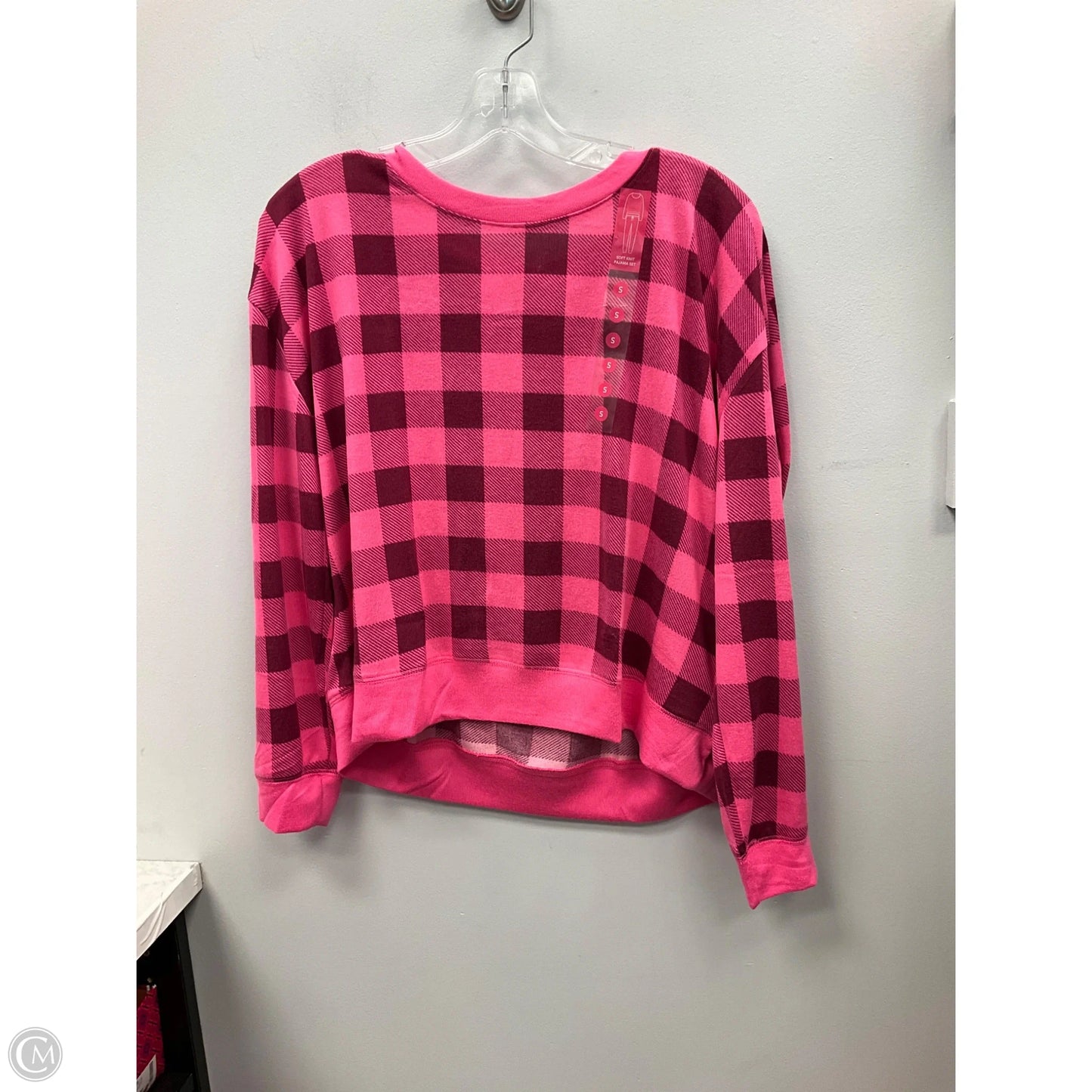 Pajamas 2pc By Clothes Mentor In Plaid Pattern, Size: S
