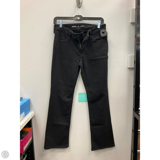 Jeans Boot Cut By Old School In Black Denim, Size: 8p