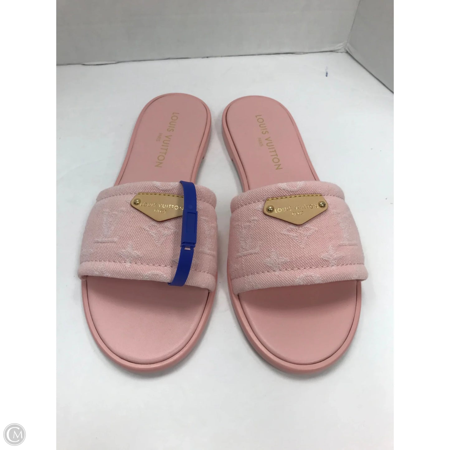 Sandals Luxury Designer By Louis Vuitton In Pink, Size: 10