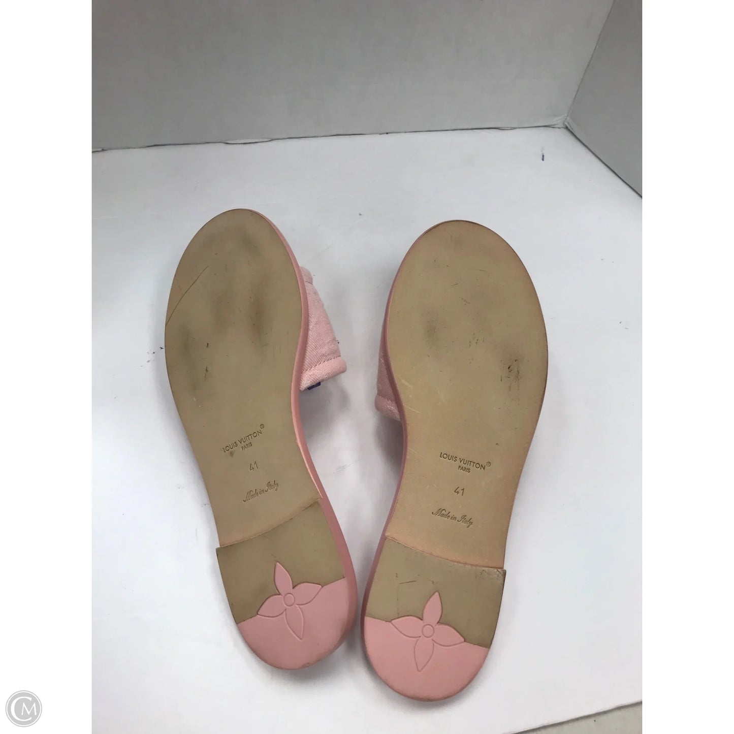 Sandals Luxury Designer By Louis Vuitton In Pink, Size: 10