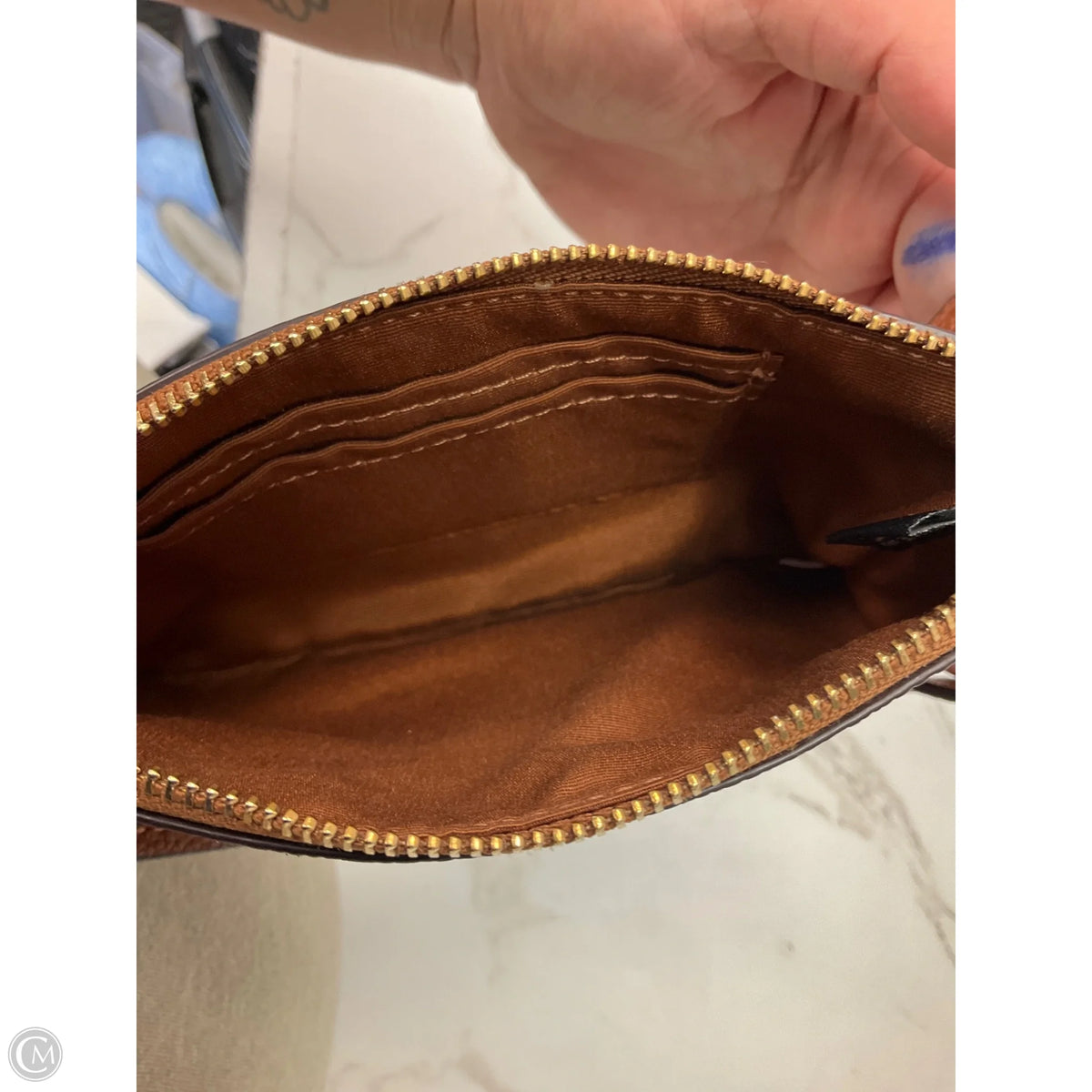 Wristlet Designer By Coach, Size: Medium