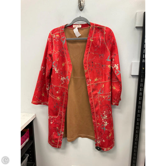 Cardigan By Solitaire In Red, Size: S