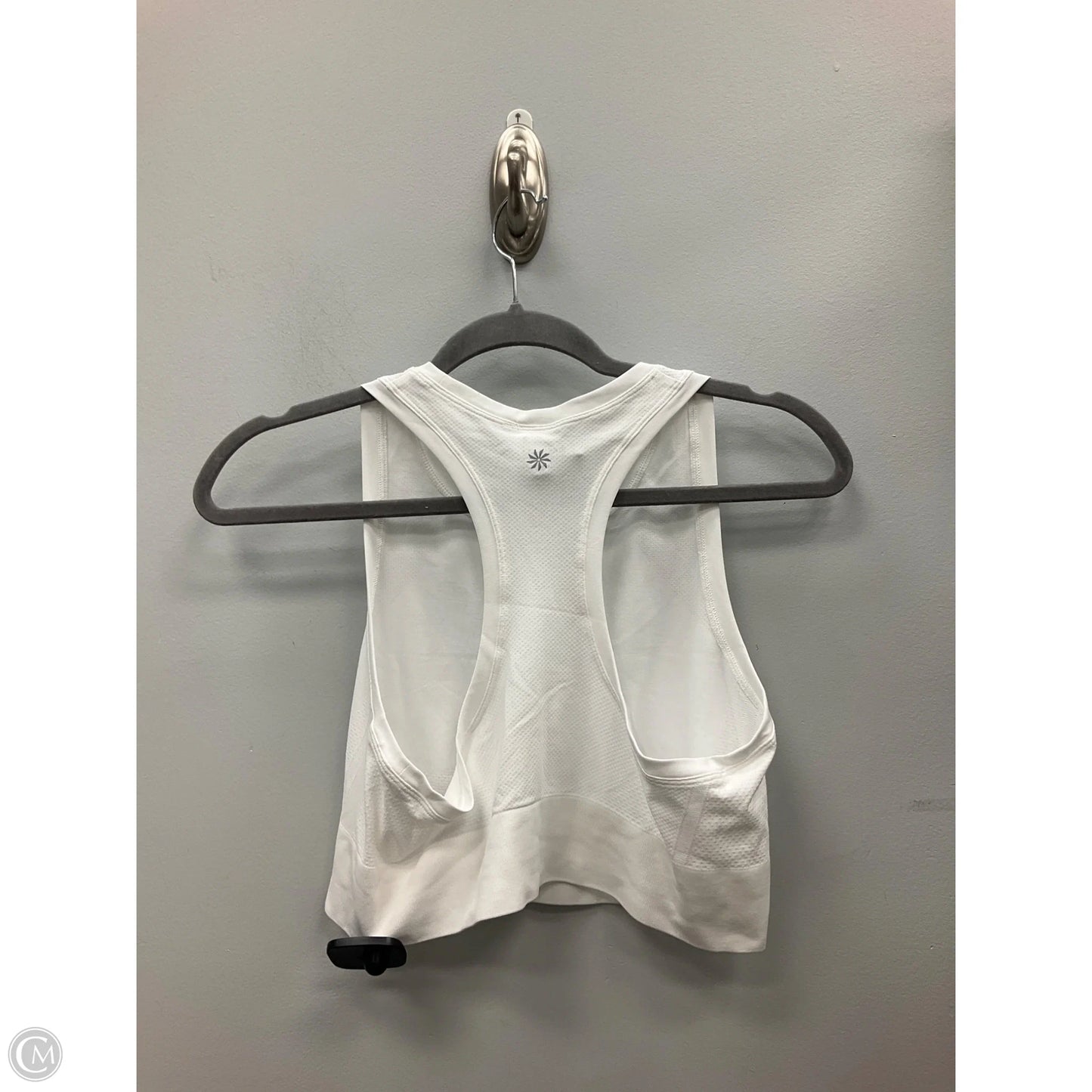 Athletic Tank Top By Athleta In White, Size: M