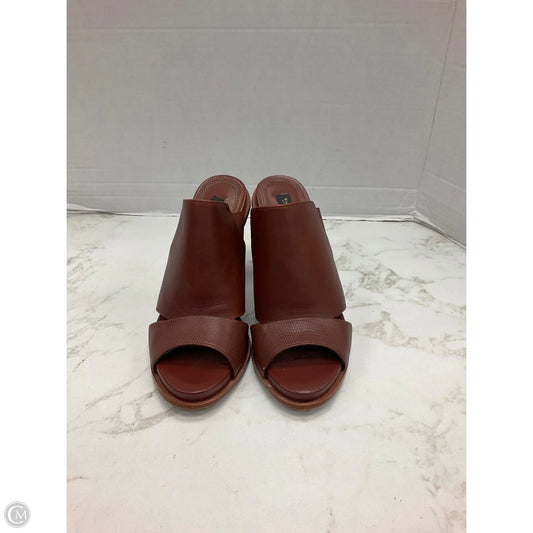Shoes Heels Block By White House Black Market In Brown, Size: 7.5