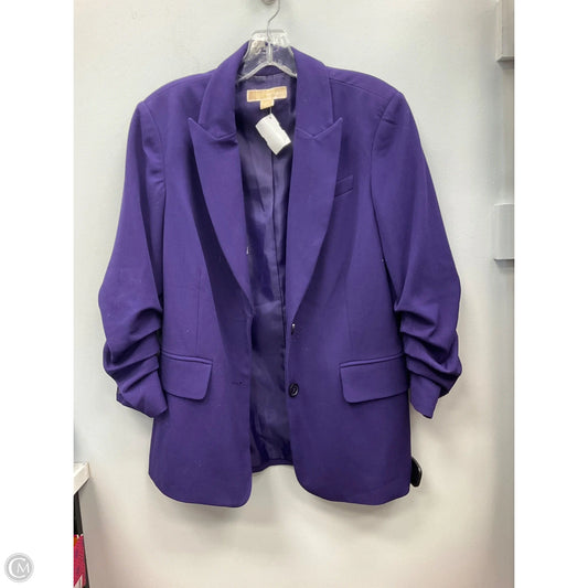 Blazer By Michael By Michael Kors In Purple, Size: 8