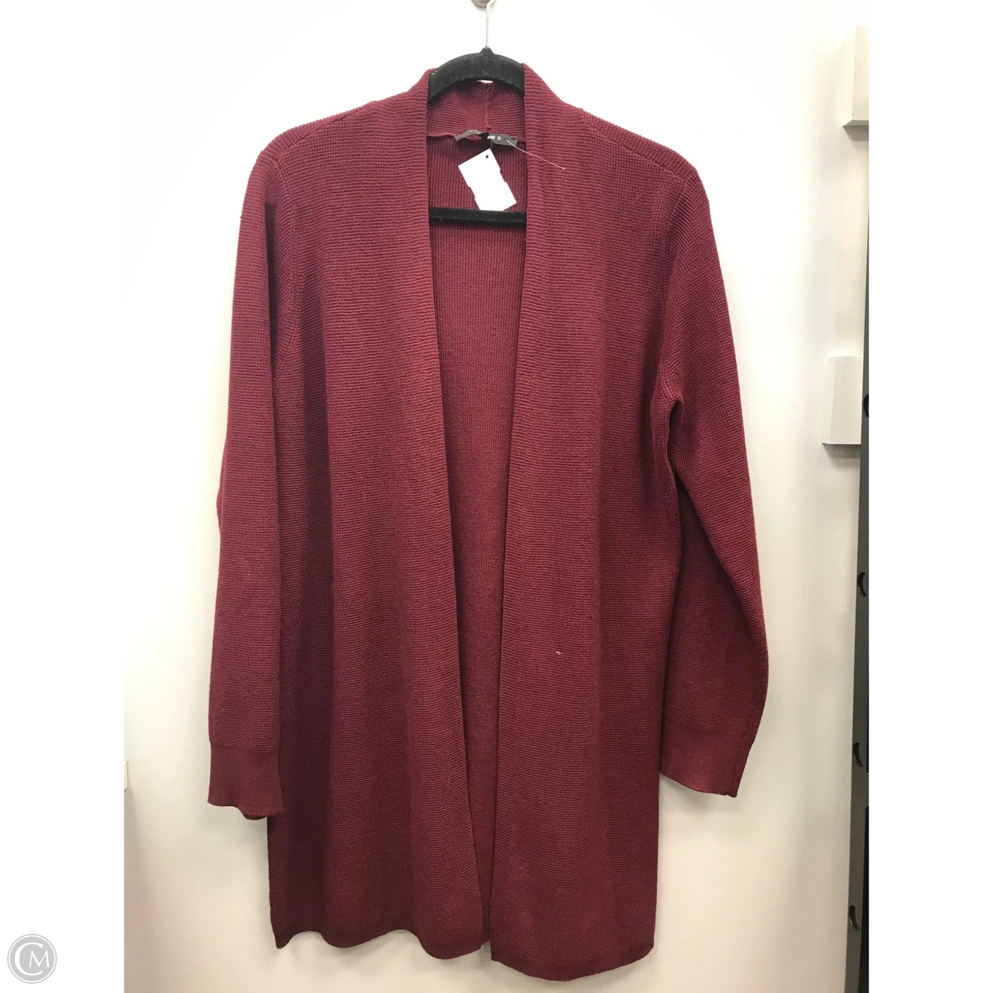 Cardigan By Cyrus In Maroon, Size: L