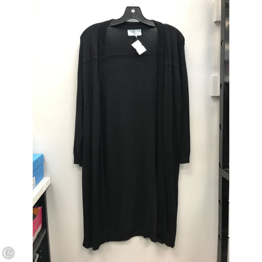 Cardigan By Joan Vass In Black, Size: M