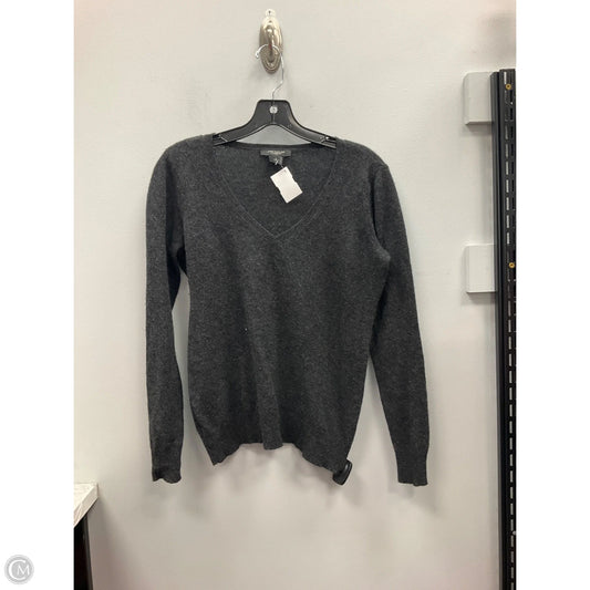 Sweater Cashmere By Ann Taylor In Grey, Size: M