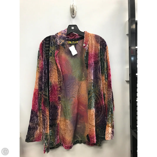 Top Long Sleeve By Clothes Mentor In Multi-colored, Size: L