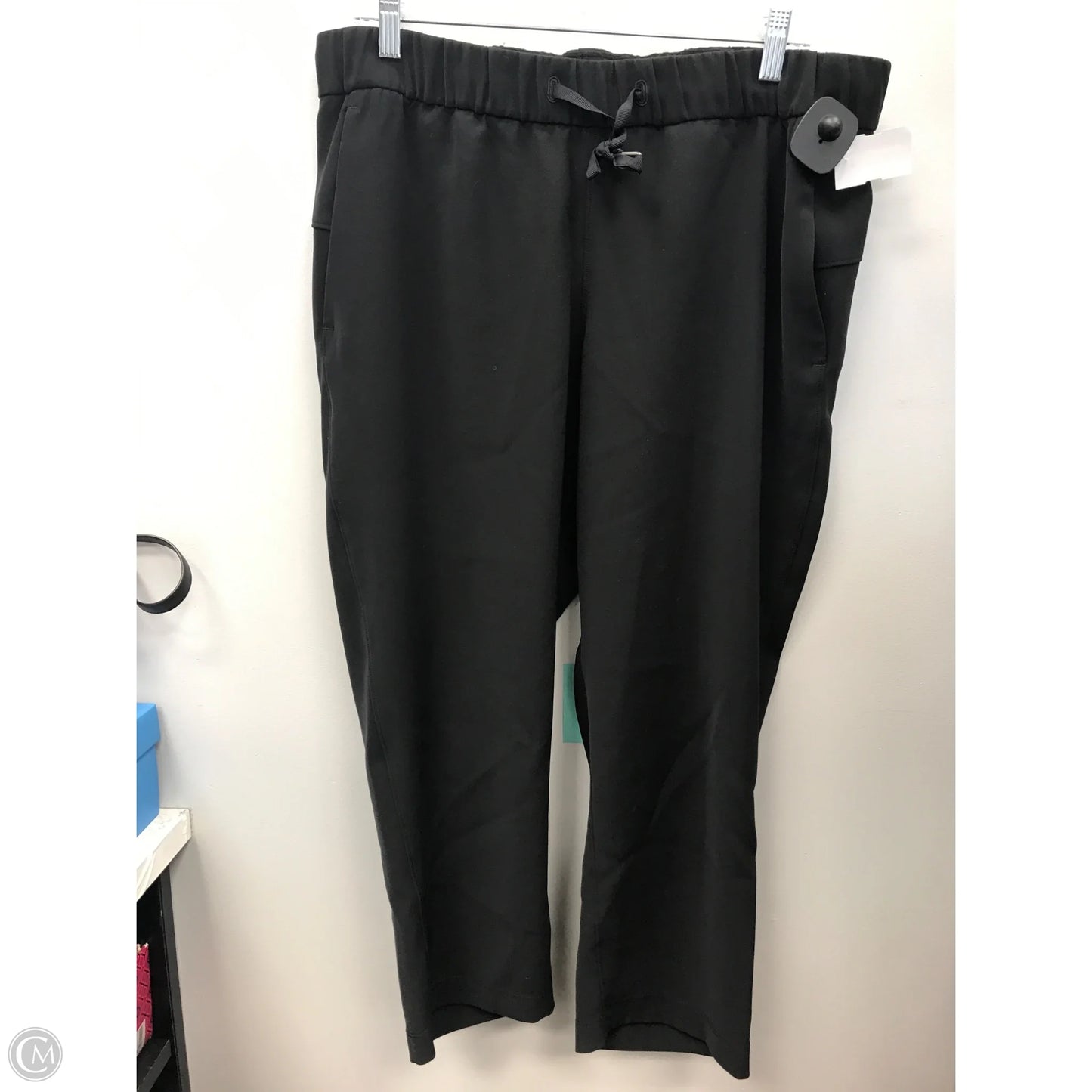 Athletic Pants By Lululemon In Black, Size: 12
