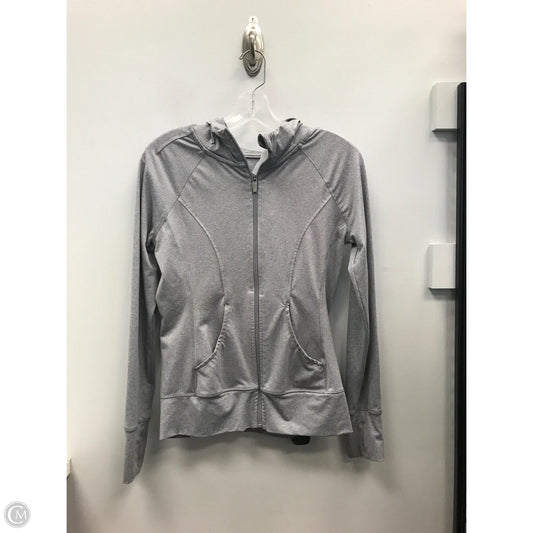 Athletic Jacket By 90 Degrees By Reflex In Grey, Size: S