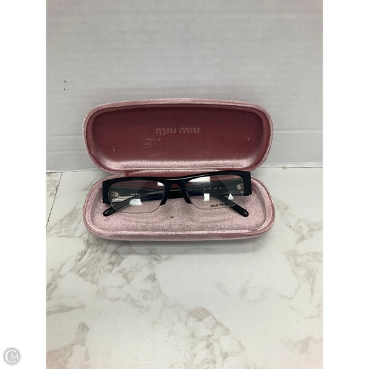 Sunglasses Luxury Designer By Miu Miu, Size: