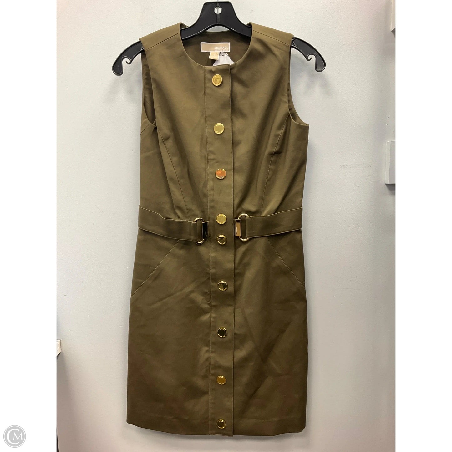 Dress Work By Michael By Michael Kors In Green, Size: 0