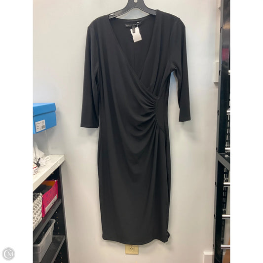 Dress Party Midi By White House Black Market In Black, Size: M