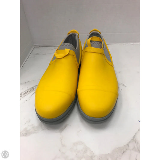 Boots Rain By L.l. Bean In Yellow, Size: 8