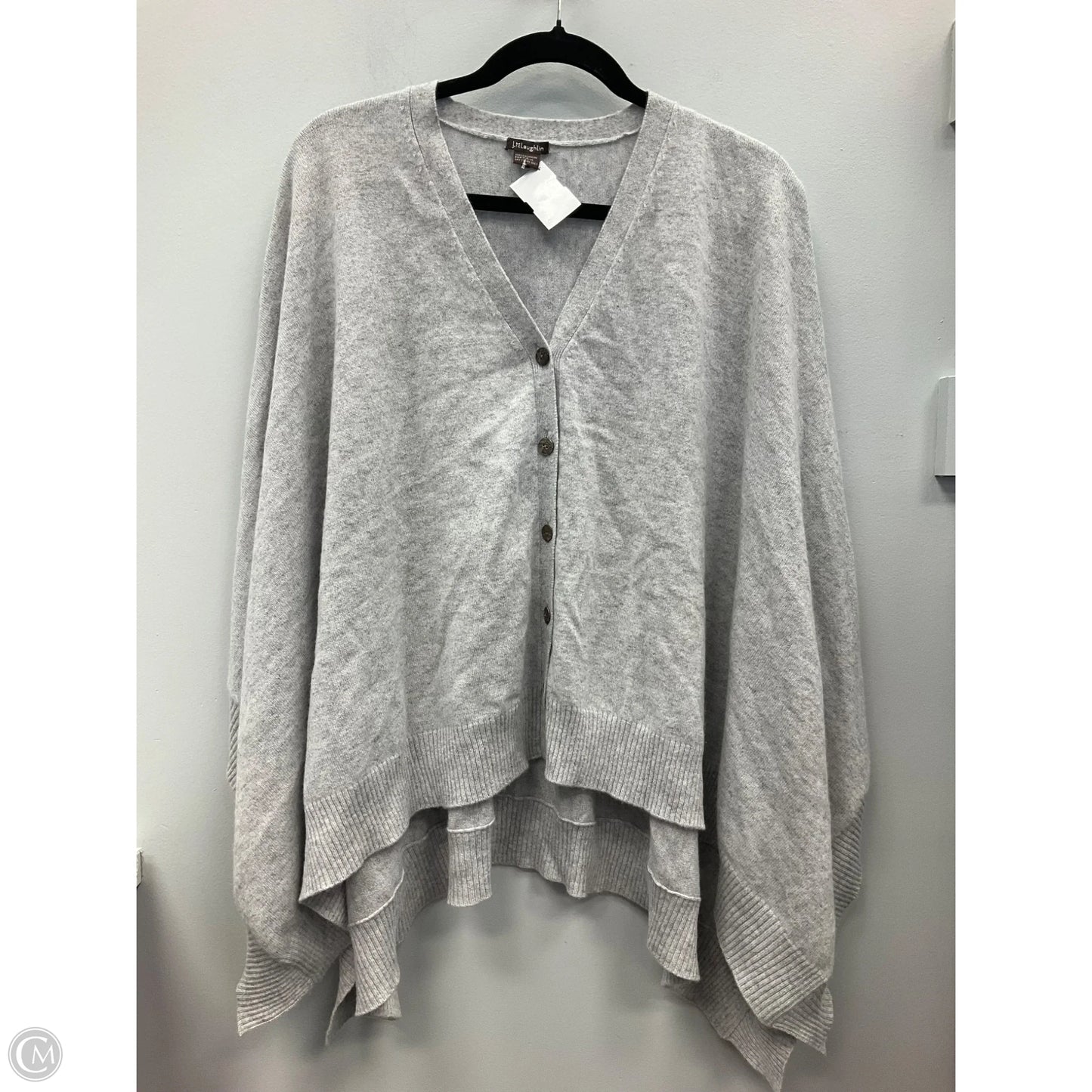 Sweater Cashmere By J Mclaughlin In Grey, Size: Osfm