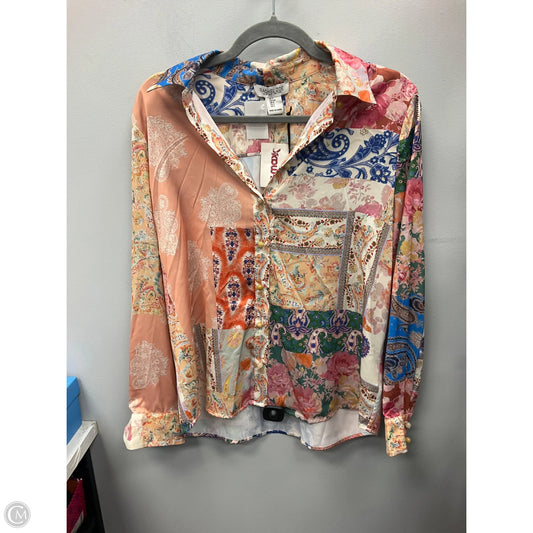 Top Long Sleeve By Rachel Zoe In Multi-colored, Size: S