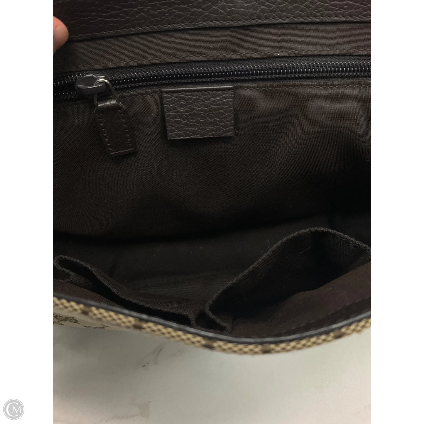 Crossbody Luxury Designer By Gucci, Size: Large