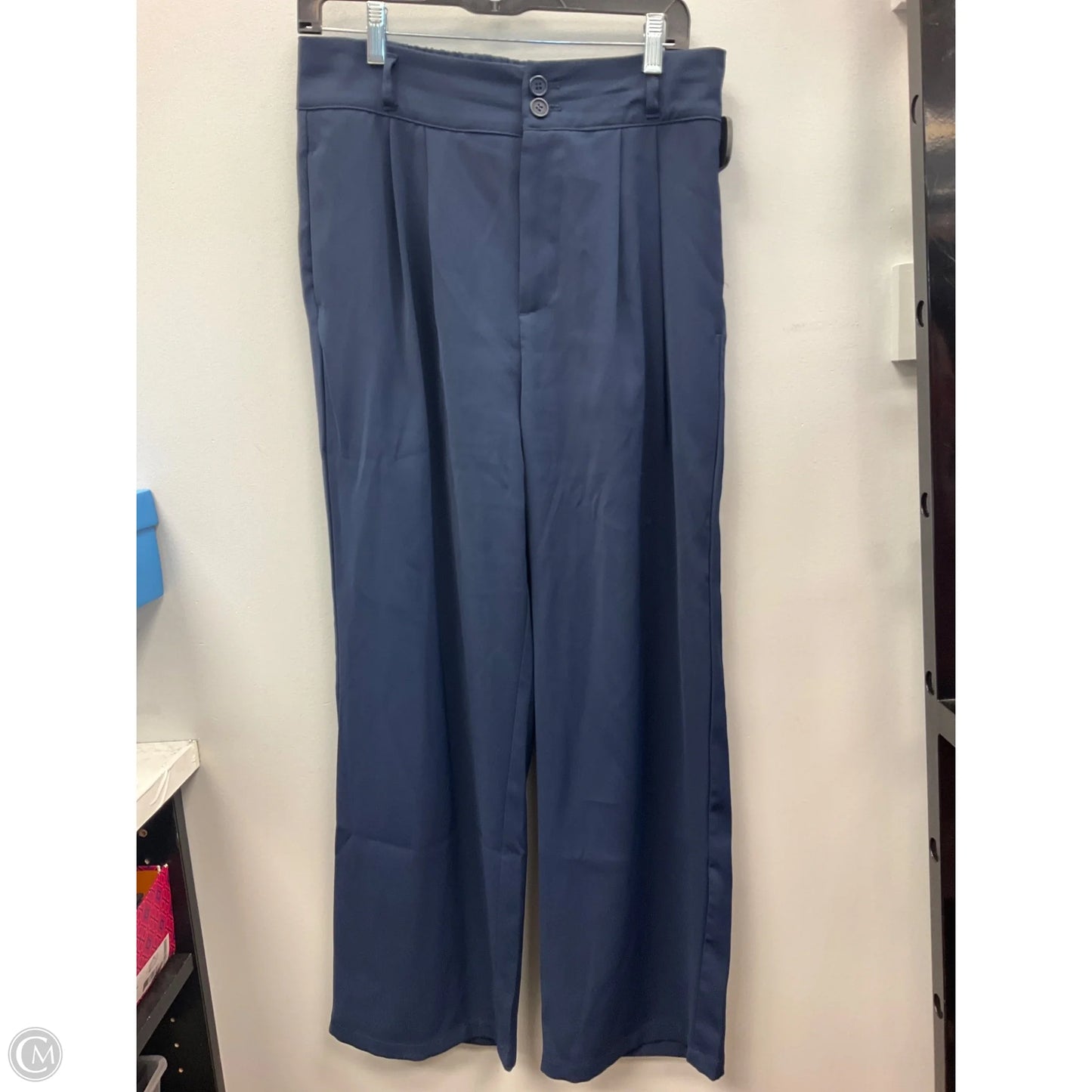Pants Wide Leg By Halara In Navy, Size: Mp