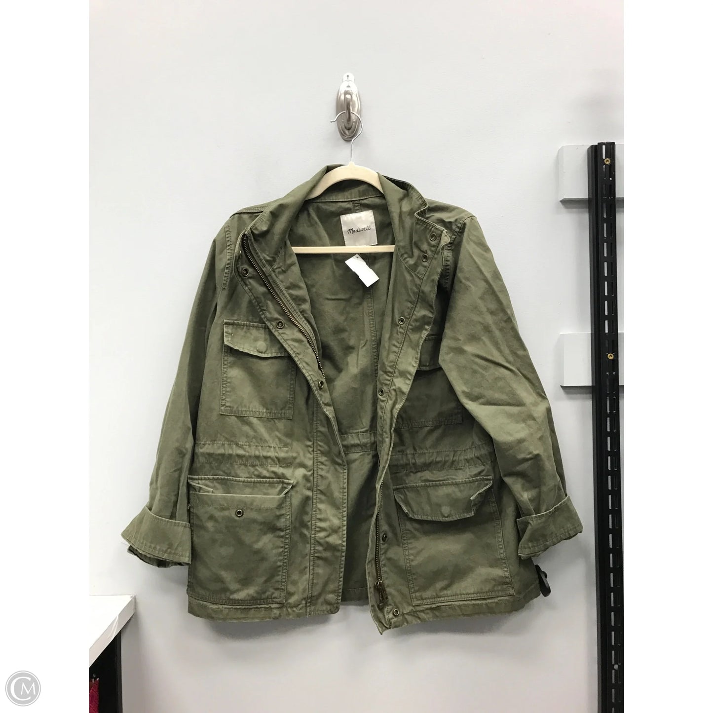 Jacket Utility By Madewell In Green, Size: M
