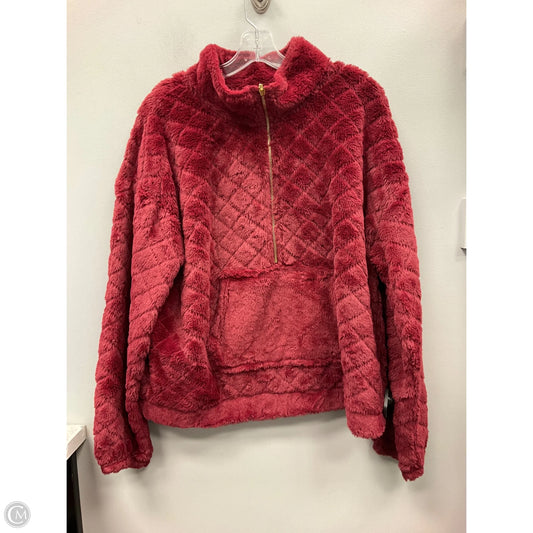 Sweatshirt Collar By No Boundaries In Red, Size: Xl