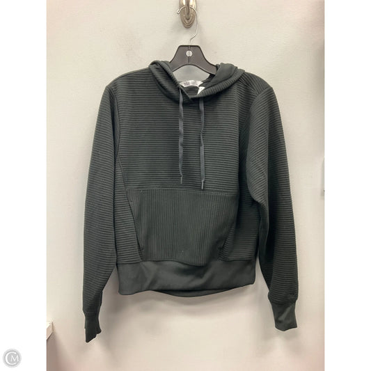 Athletic Top Long Sleeve Hoodie By Dsg Outerwear In Black, Size: Xs