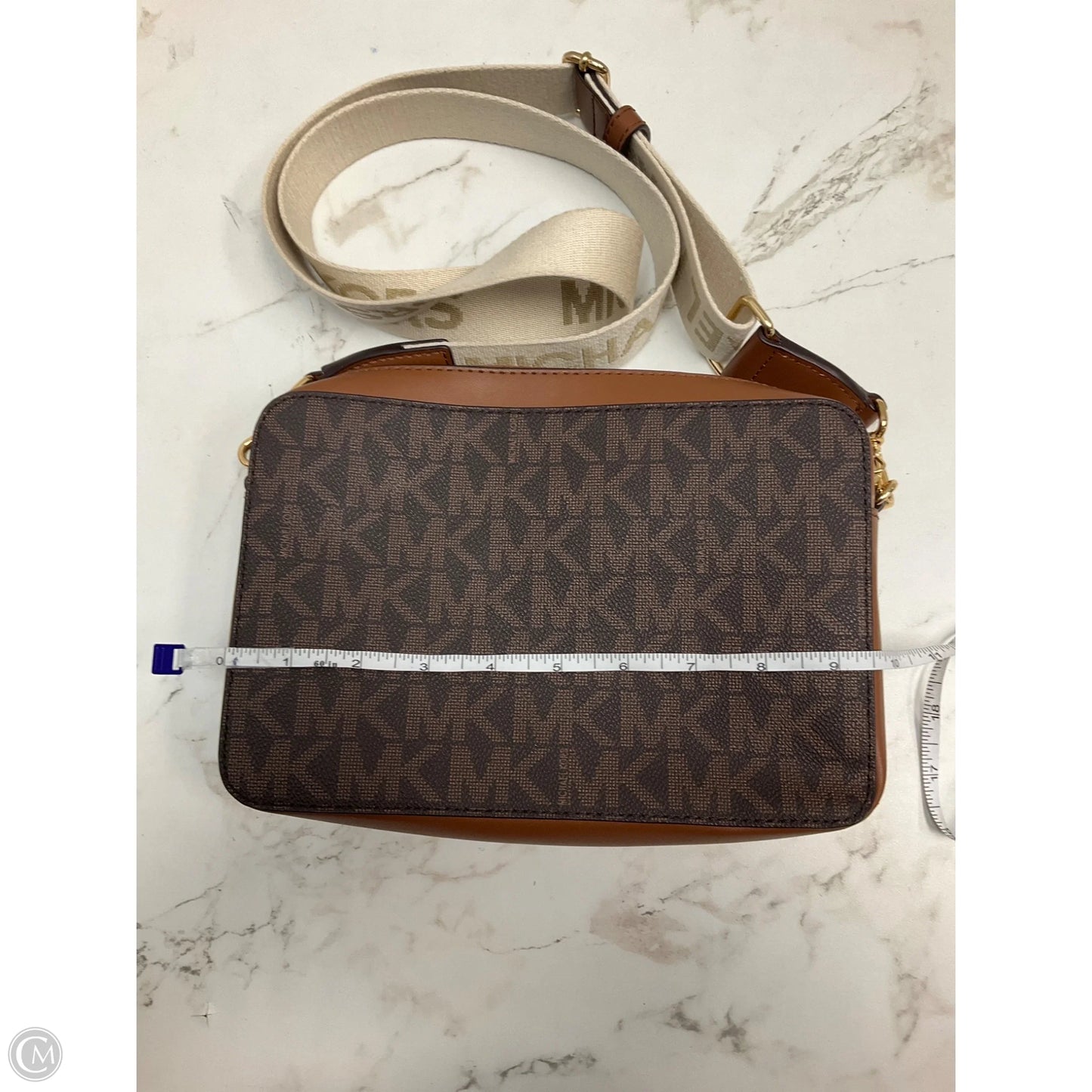 Crossbody Designer By Michael Kors, Size: Large