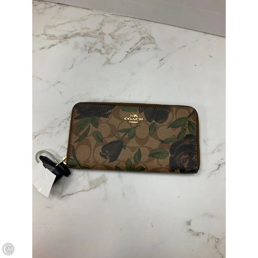 Wallet Designer By Coach, Size: Large
