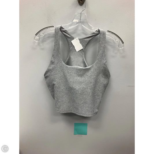 Athletic Tank Top By Old School In Grey, Size: M