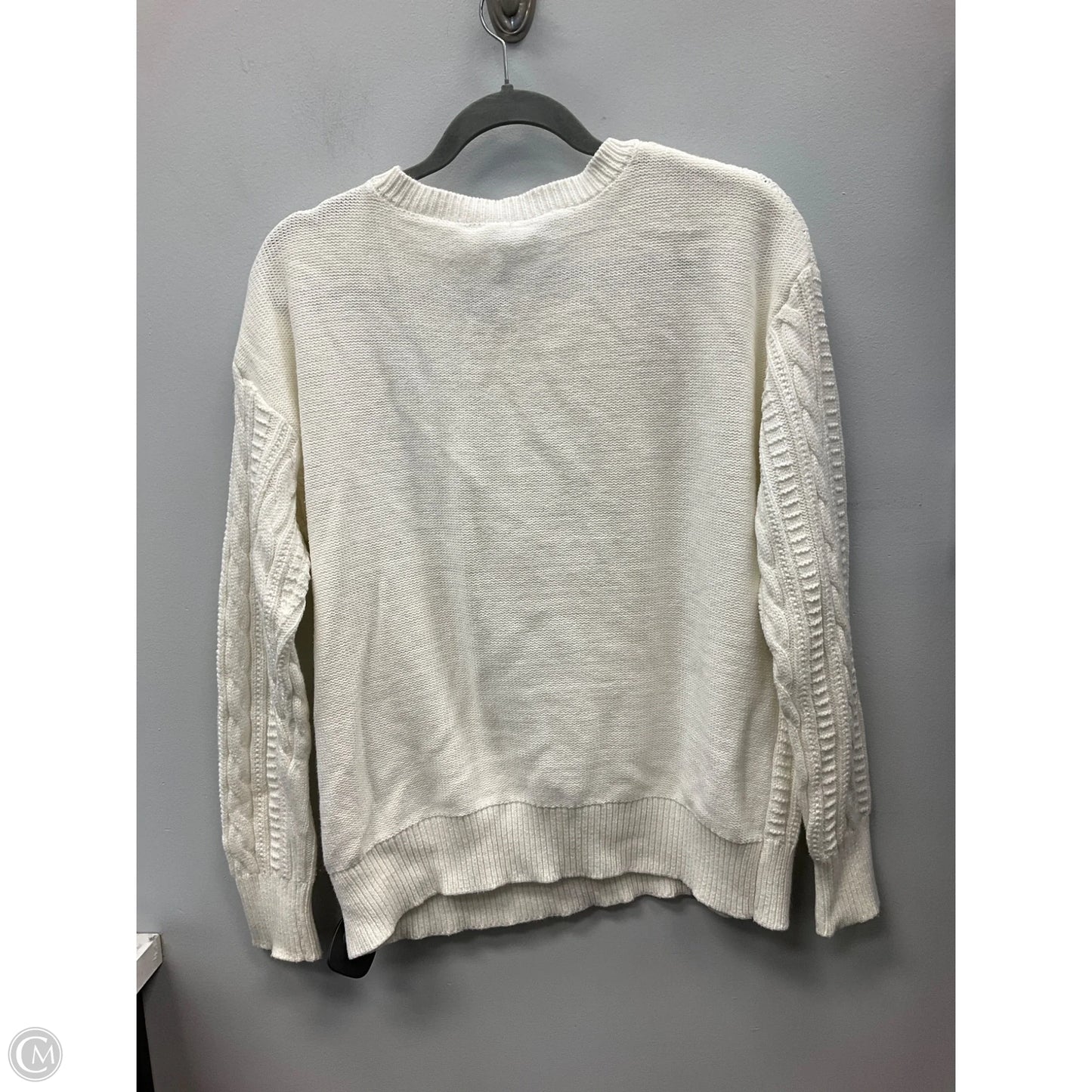 Sweater By Time And Tru In Cream, Size: M