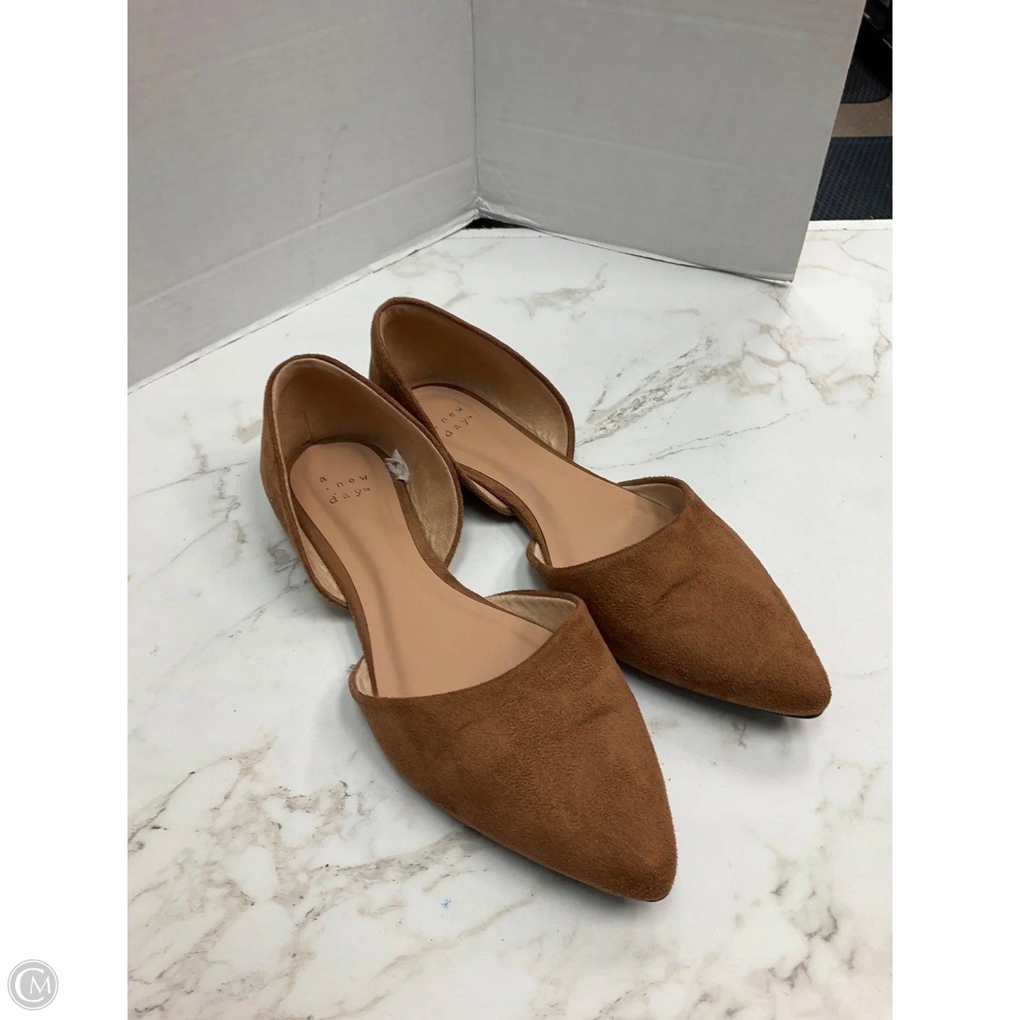 Shoes Flats By A New Day In Brown, Size: 8
