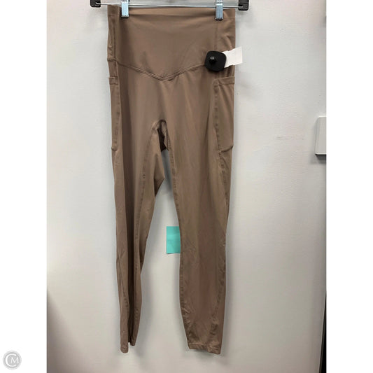 Athletic Leggings By Halara In Tan, Size: S