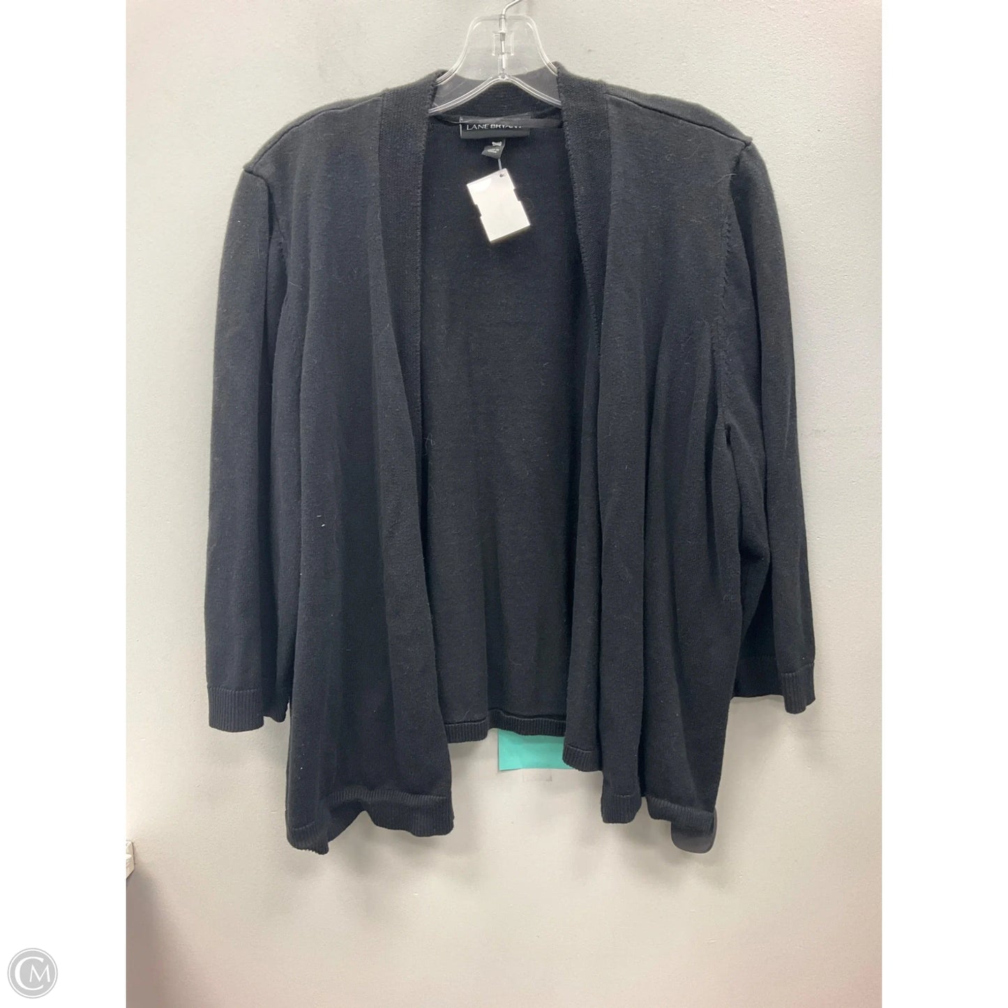 Cardigan By Lane Bryant In Black, Size: 18