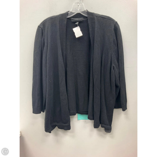 Cardigan By Lane Bryant In Black, Size: 18