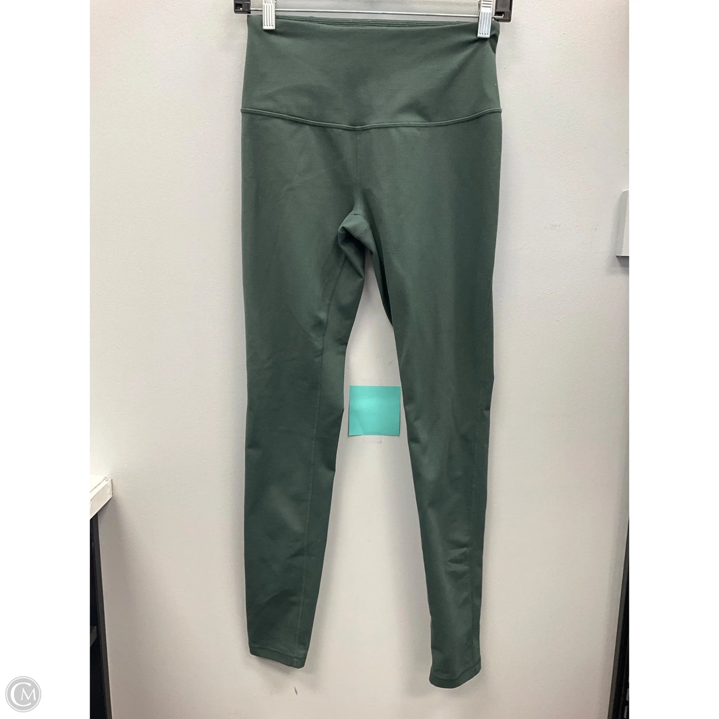 Athletic Leggings By Zella In Green, Size: S