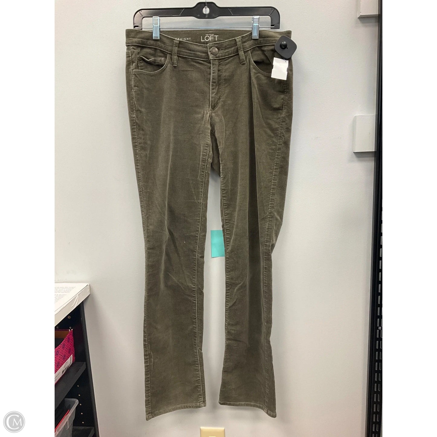 Pants Corduroy By Loft In Green, Size: 6