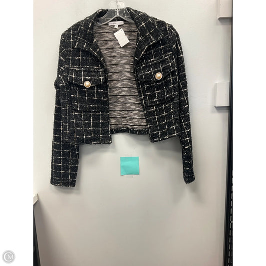 Sweater By Sincerely Jules In Black & Cream, Size: S