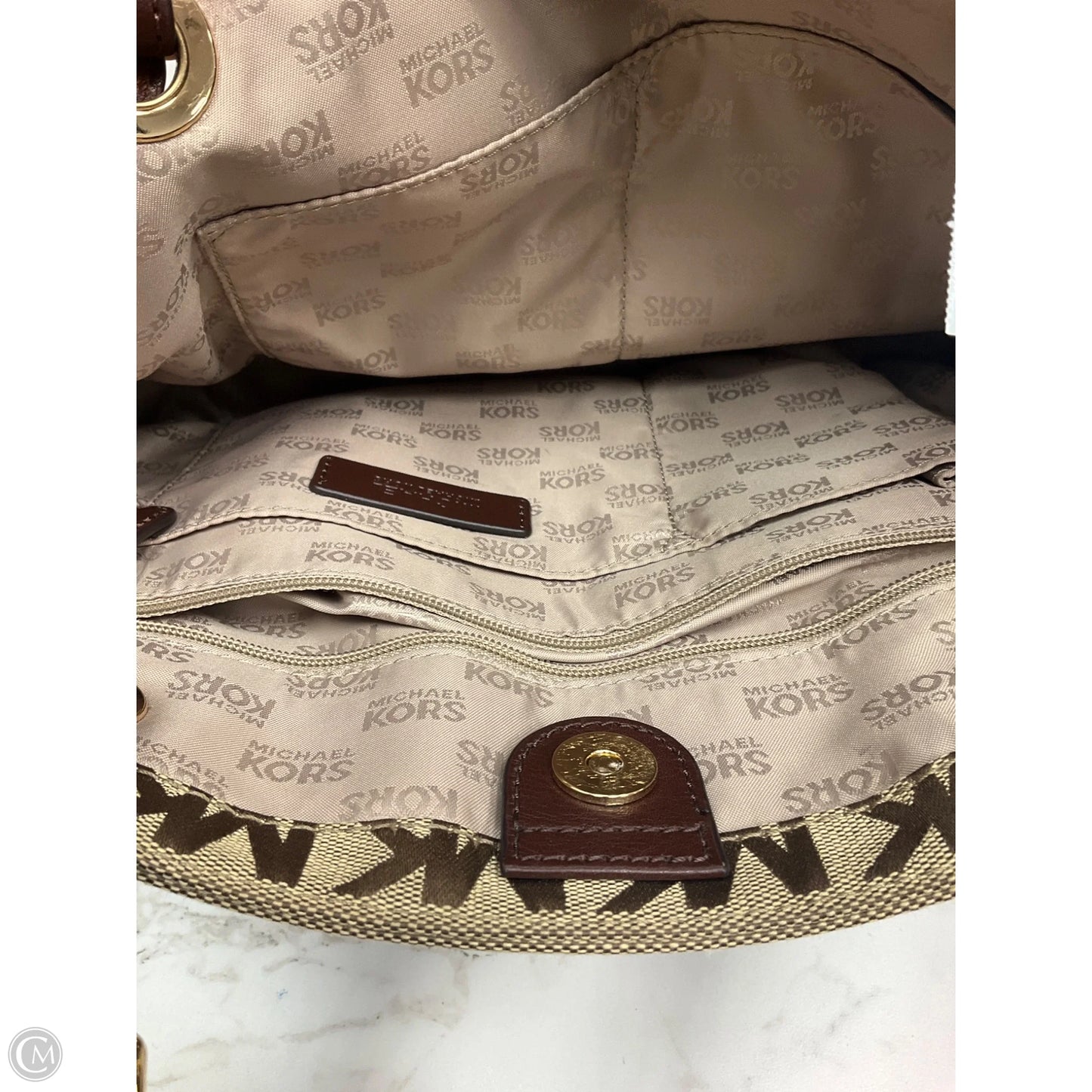 Tote Designer By Michael Kors, Size: Medium