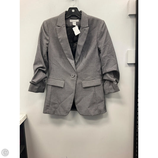 Blazer By H&m In Black & White, Size: 2
