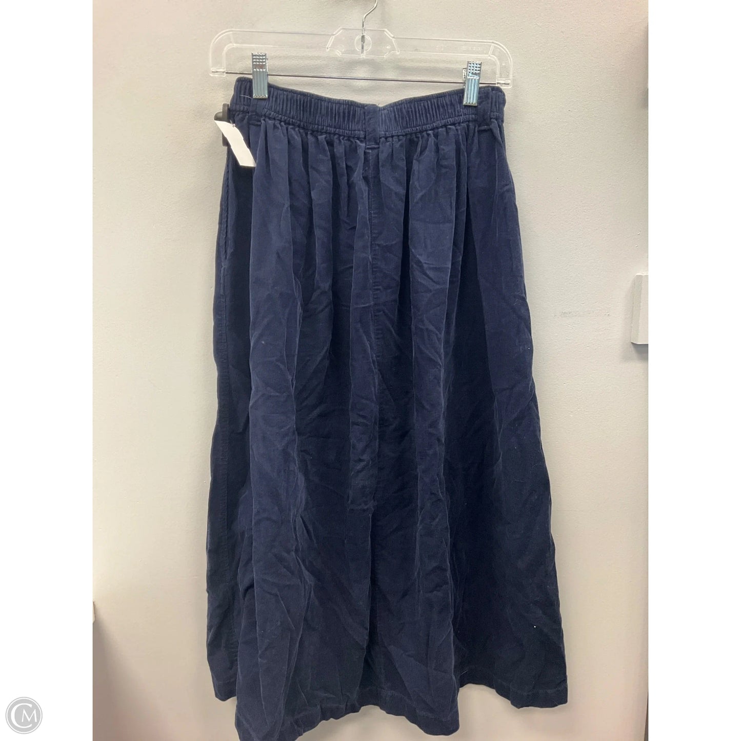 Skirt Midi By Madewell In Navy, Size: Xs